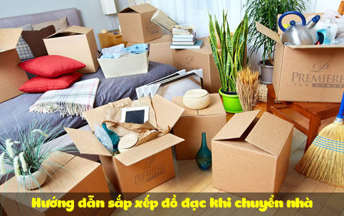 Cách sắp xếp đồ đạc khi chuyển nhà